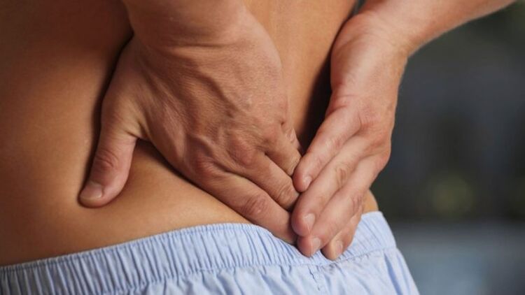 Ang kakulangan sa ginhawa sa mas mababang likod na may lumbar osteochondrosis